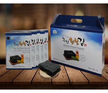 광천황칠김선물세트 2호-전장재래김20봉(1봉 20g)